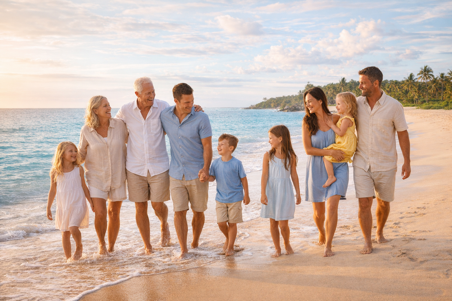 Planning a Multi-Generational Beach Holiday